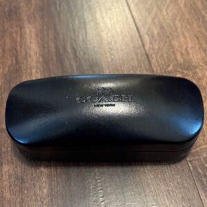 Coach Hard Shell Black Eyeglass Case